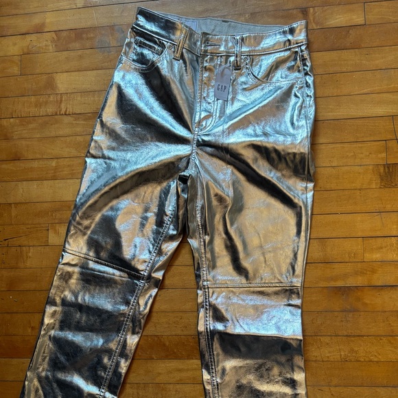 NWT silver pants - Picture 1 of 3